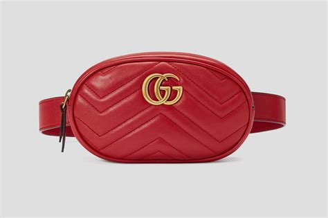 gucci red bum bag|bum bag Gucci price.